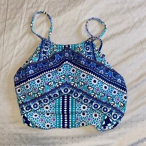 Patterned Bikini Top